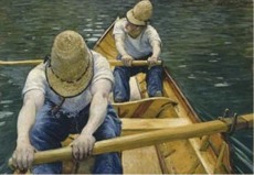 Les canotiers, de Gustave Caillebote