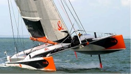 Sur les catamarans, la g&icirc;te est tr&egrave;s vite spectaculaire !