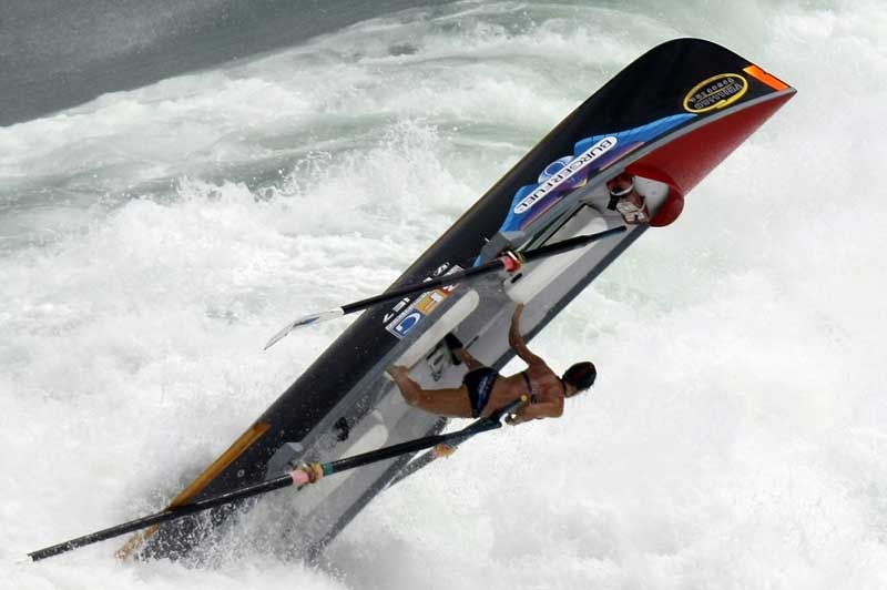 Surf rowing
