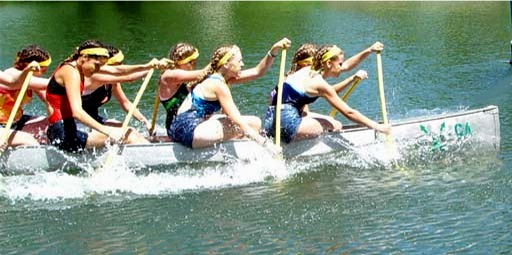 Course de War Canoe