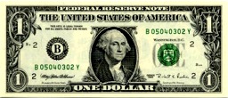 Baisse du dollar !