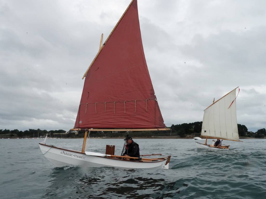 Les deux Skerry "Chasse-Marée" à Thierry et "Keleren" à Denis. 