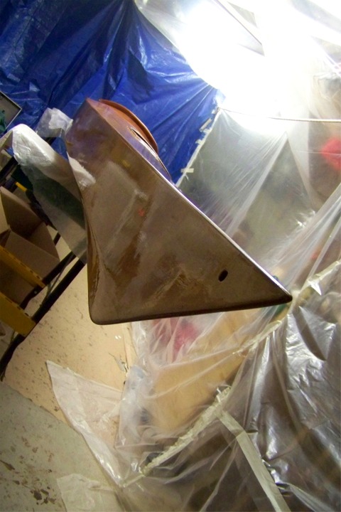 Et voil&agrave; enfin le moment de vernir. 