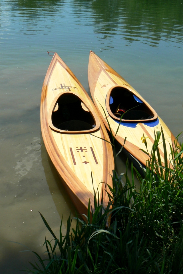 Les deux kayaks sont enfin r&eacute;unis sur cette photo du 17 mai dernier. 