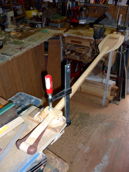 Et voil&agrave; la pagaie ! 