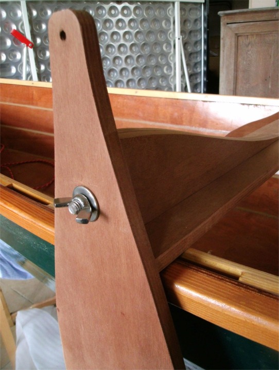 Et voil&agrave; la t&ecirc;te de la d&eacute;rive en position. 