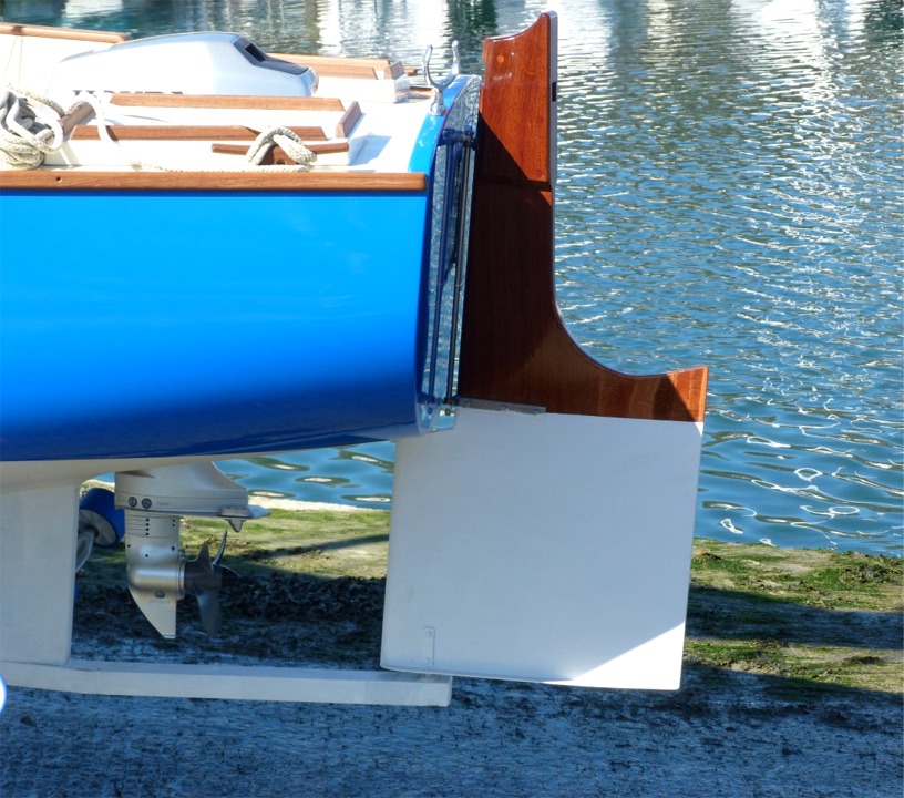 Gouvernail compensé