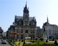 L'hôtel de ville de Compiègne, Oise