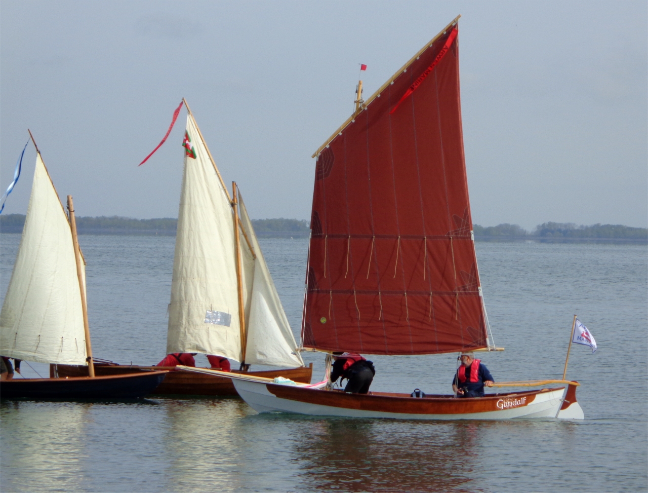 Nous croisons "Aldies II" de Martial, qui &eacute;tait venu au rassemblement de 2012, mais que nous n'avions plus vu depuis, et "Txakoli", l'Elorn de Charles-Edouard. 