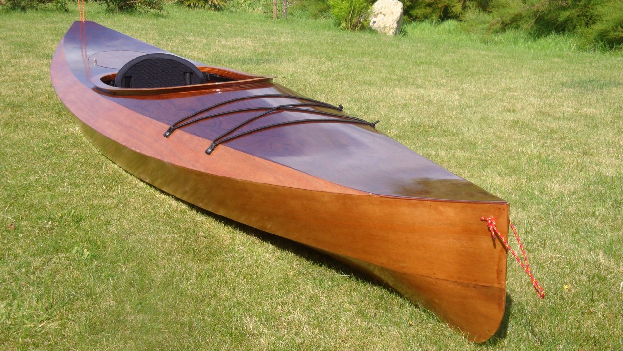 Ga&euml;tan Nous envoie les deux images suivantes du Wood Duck 12 qu'il a construit ce printemps : bravo pour un travail absolument impeccable ! 