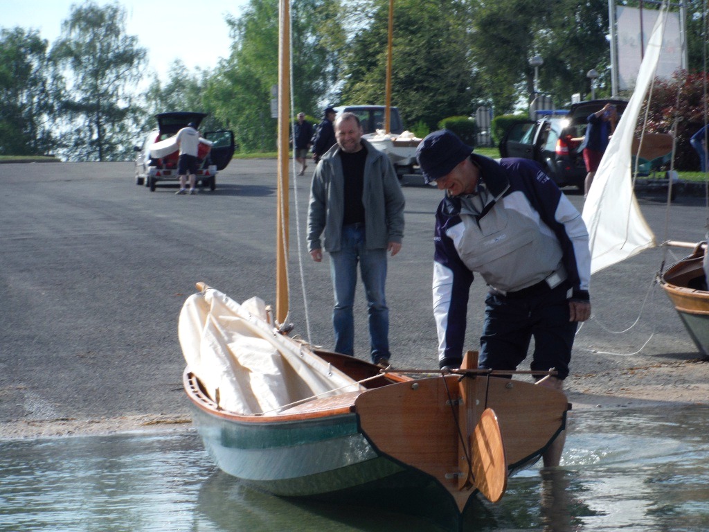 La Yole de Chester modifiée et gréée de Pierre Atipik. 