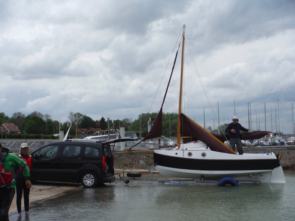 Le PocketShip ZO est mis à l'eau à son tour. 