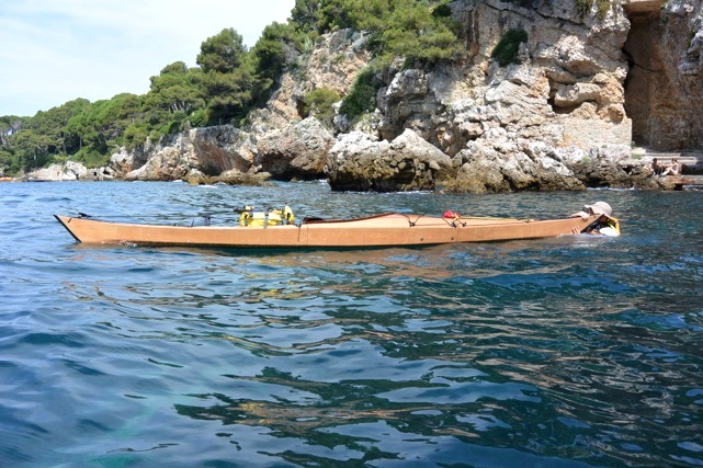 Emmanuel &eacute;crit : "Je suis sorti hier avec un copain au cap d&rsquo;Antibes dans des conditions moins cl&eacute;mentes que lors du bapt&ecirc;me.