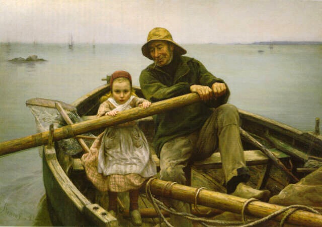 "Un coup de main" par Emile Renouf, 1881 