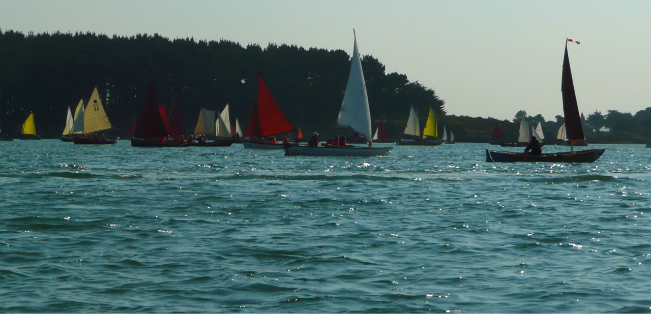 Image de la flottille. 