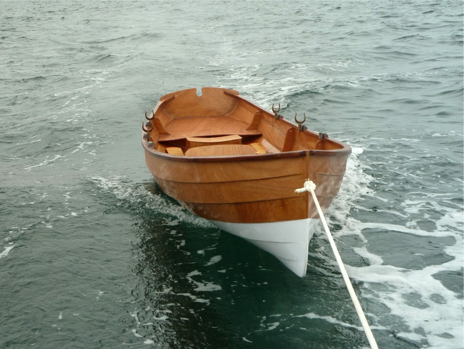 Retour en remorque vers le Trez-Hir.