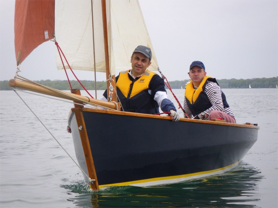 Les deux Ronan sur "An Treizh". 