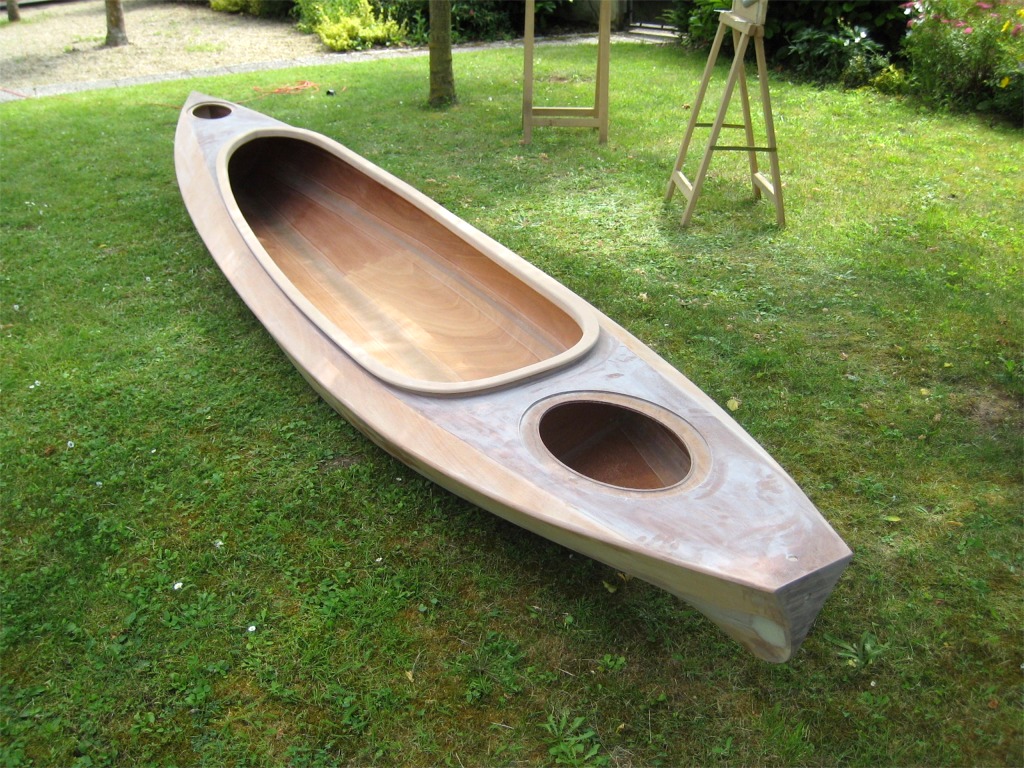 Vue d'ensemble du Wood Duck Double termin&eacute;, pr&ecirc;t pour la peinture et le vernis. 