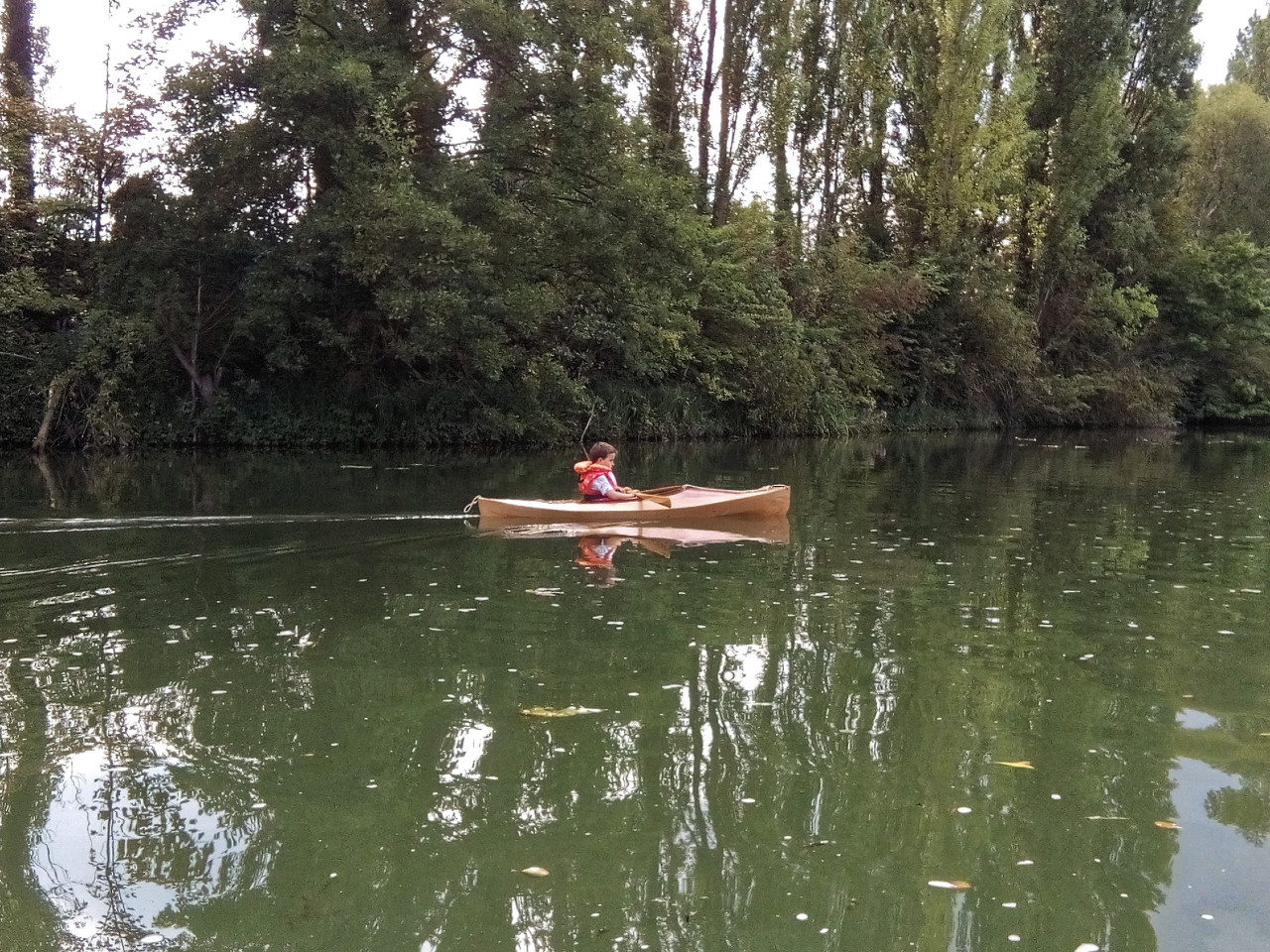 Certes, c'est moins beau que Bréhat, mais tant qu'on peut faire du kayak ! 