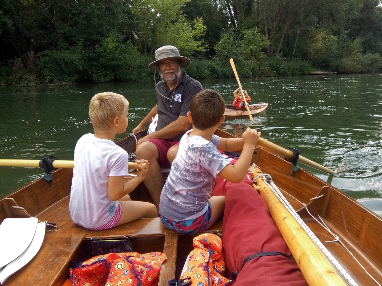 Certes, c'est moins beau que Bréhat, mais tant qu'on peut faire du kayak ! 