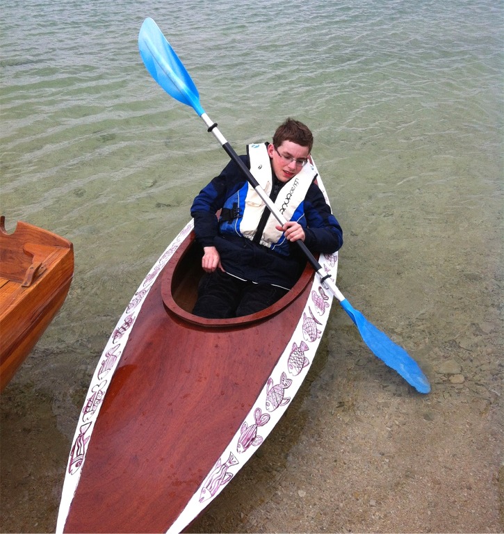 Lorsqu'il ne barrait pas Txakoli, Rémy a beaucoup navigué à bord du petit Wood Duck 10. 