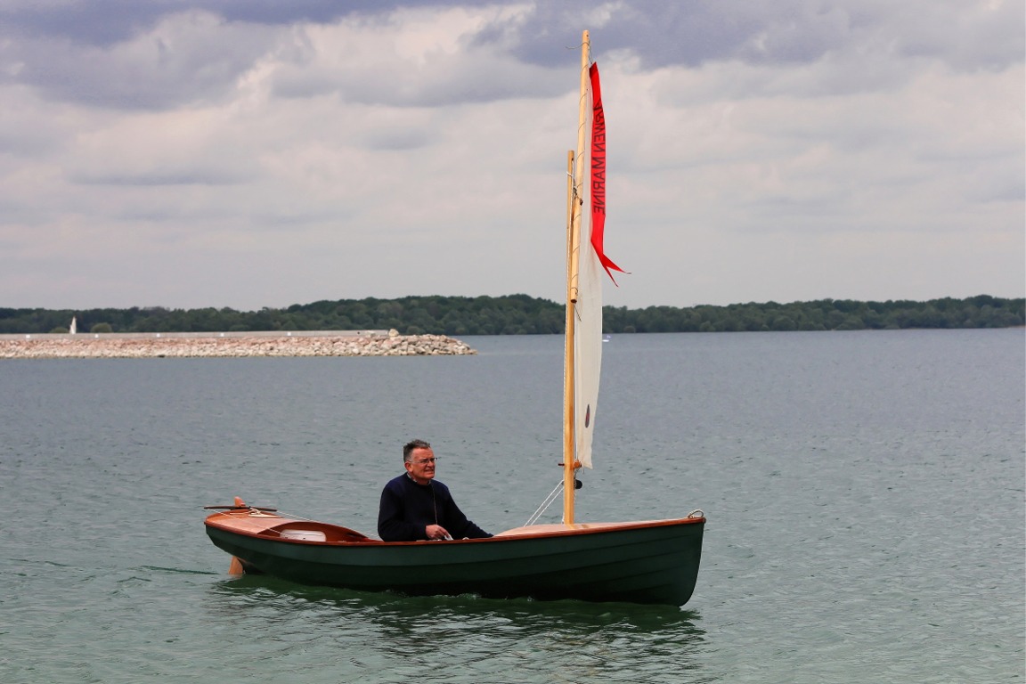 Dominique (skipper de Liliplume) essaie Atipik. 