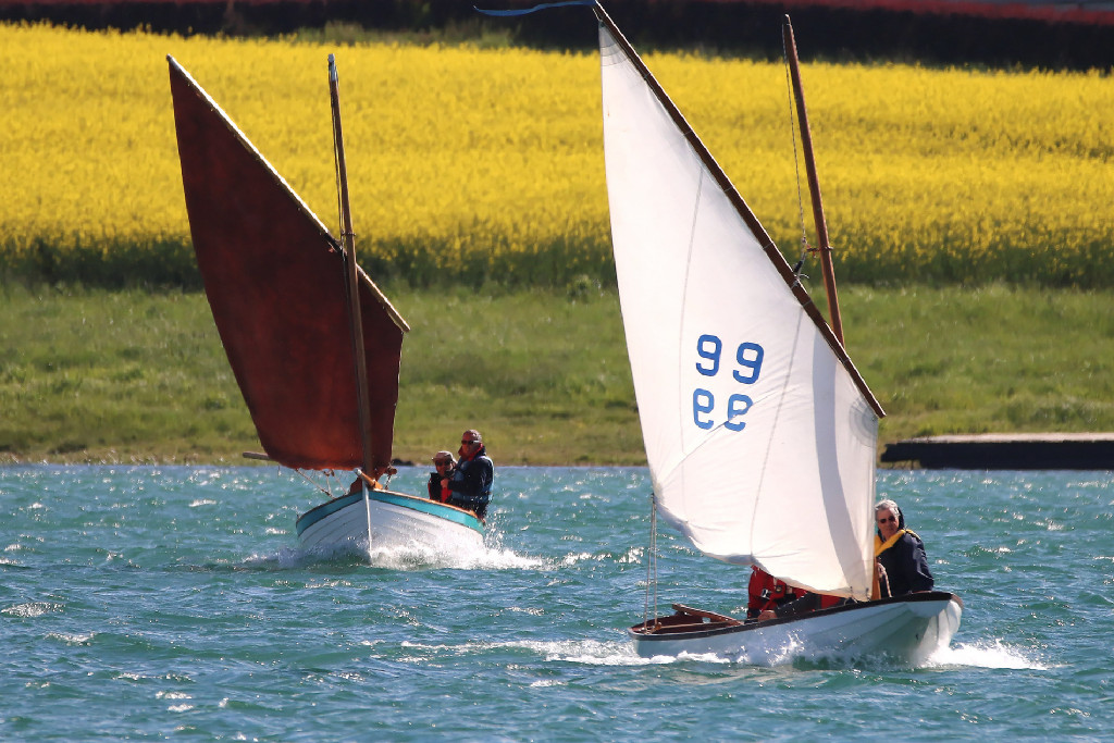 "Solest" et "Elven" sur lequel Chrsitophe a pris les trois ris. 