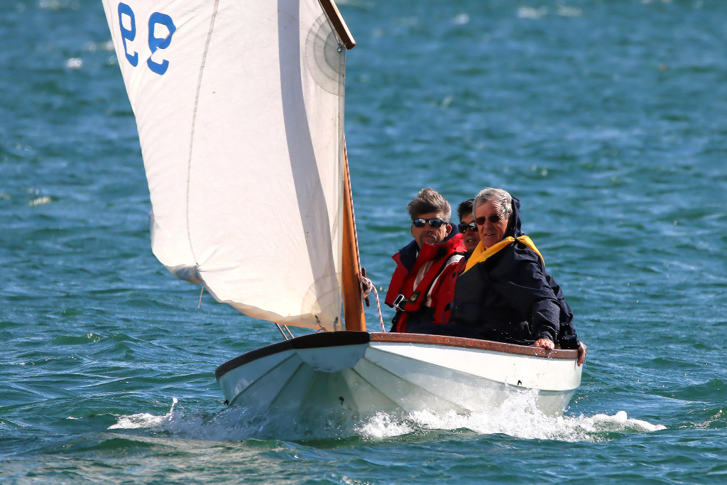 Christophe, Marco et Benoit sur "Elven". 
