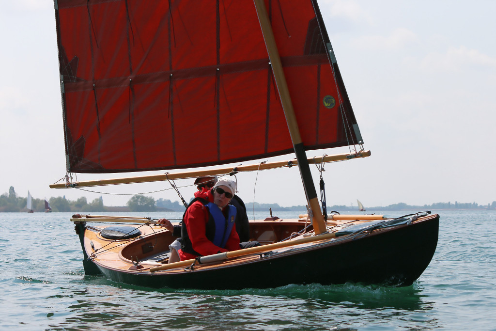 Geneviève et Yves sont venus de Lorient avec leur Skerry Raid "Truk". 