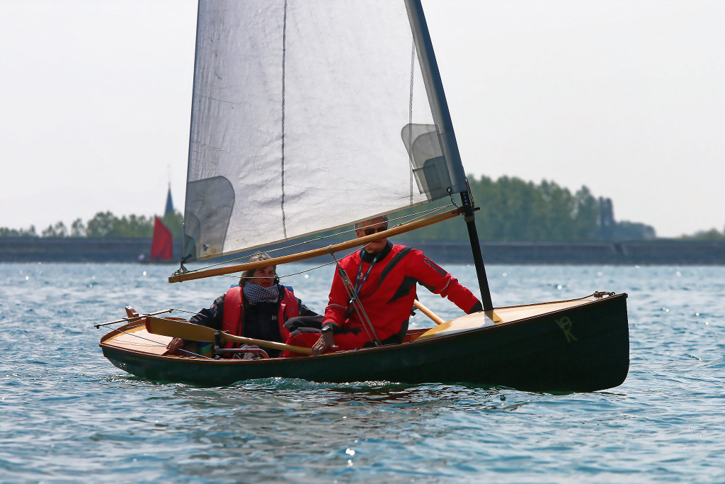 La Yole de Chester de Katia et Pierre est maintenant basée à Arradon sur le Golfe du Morbihan. 