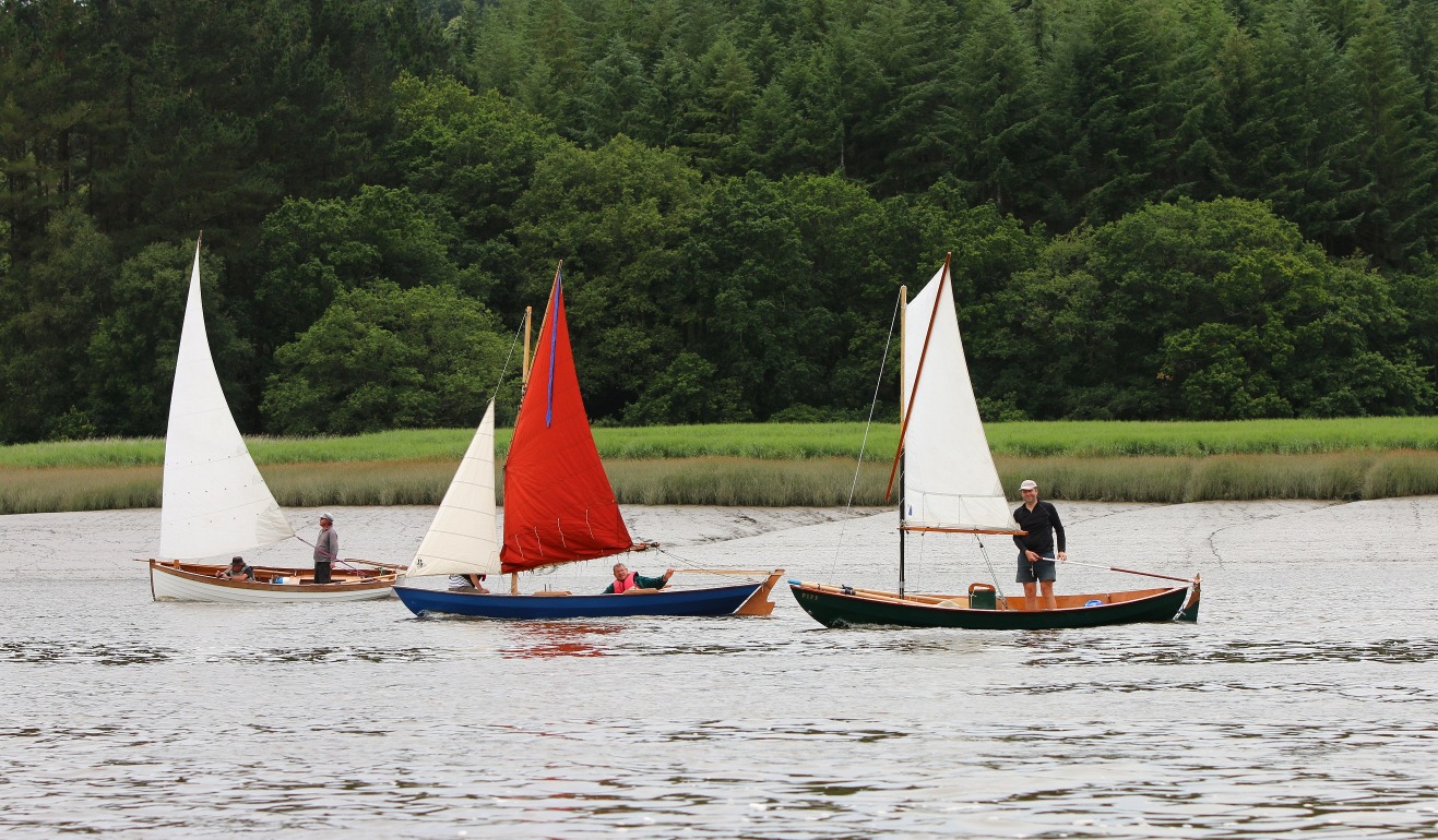 Un Ilur, un Doris 5m (?) et le Skerry "Piff". 