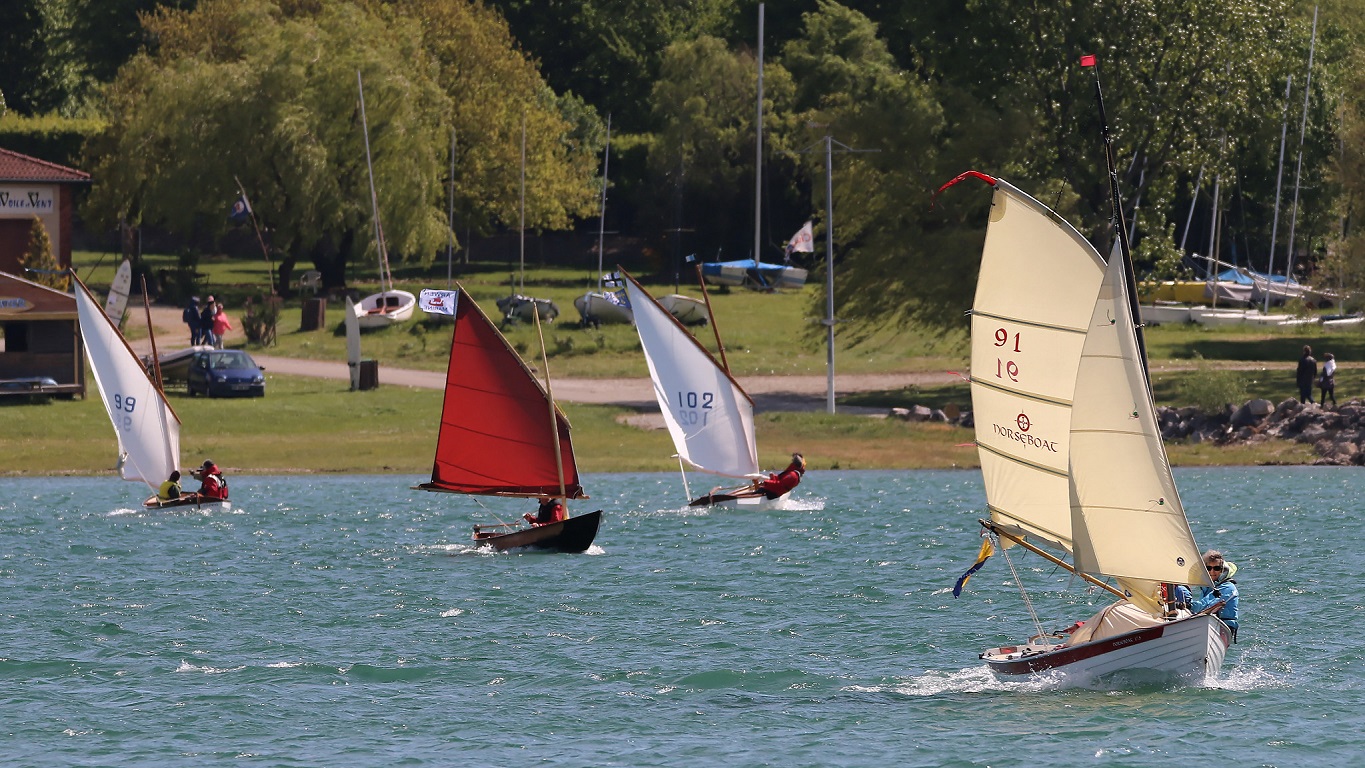 "Elven", le Skerry, "Seil-Tic" et "L'Alose". 