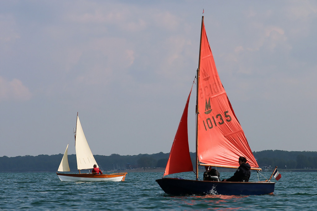 Le Doryplume "Love Dory" et le Mirror "Mussel". 