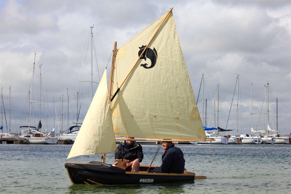 Et pendant ce temps je m'amuse avec le Coracle S de Nautiraid. 