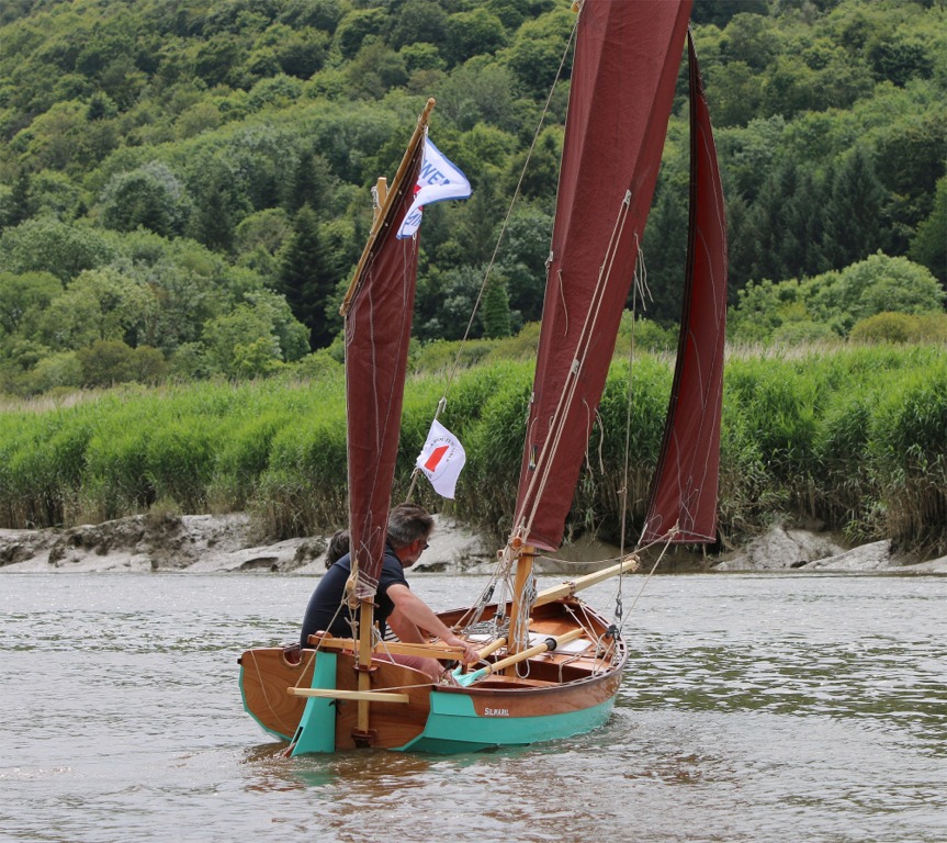 Début de virement de bord. 