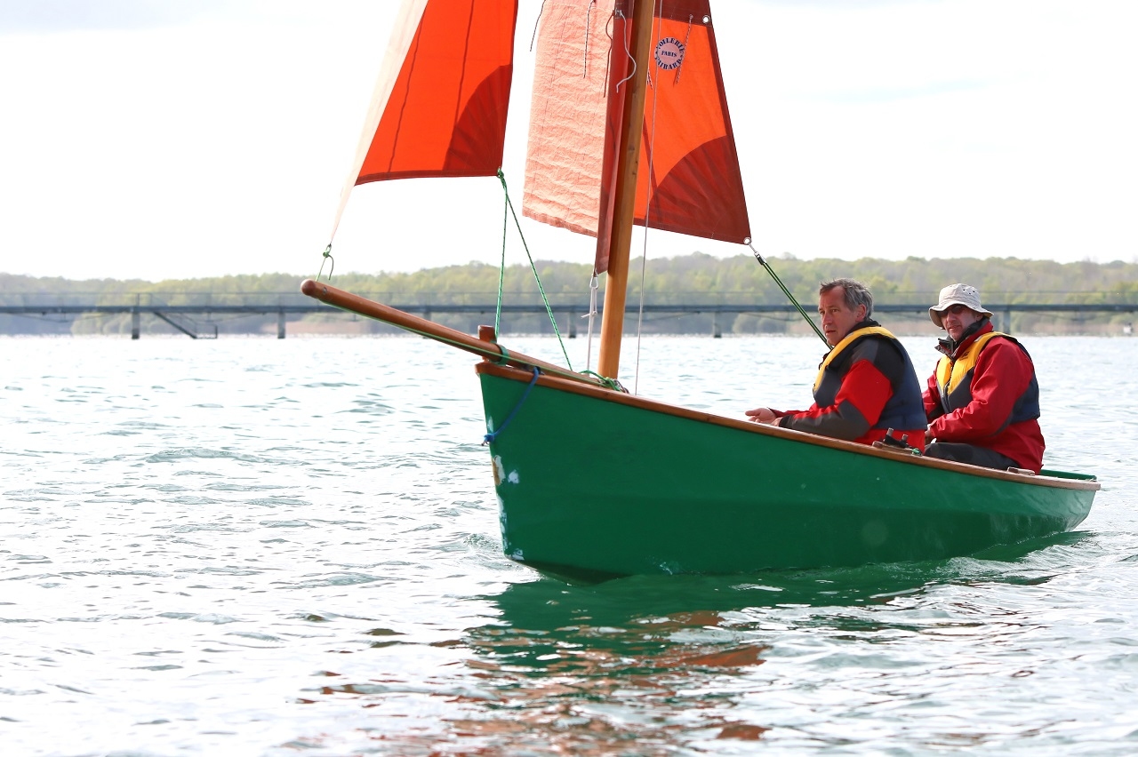 "Carpe Diem" le Biraou qui nous vient du Jura. Notez que Benoit et Claude ont démarré une page "Jura Voile" sur FaceBook afin notamment de créer des occasions de naviguer ensemble par chez eux.