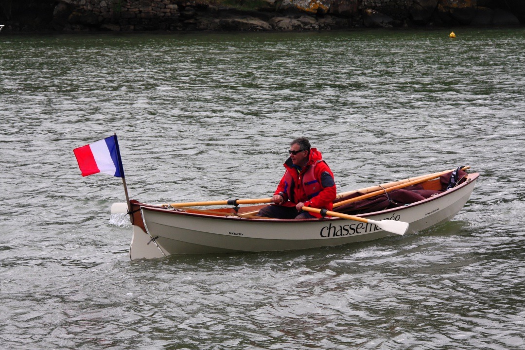 Toujours Didier à l'aviron. 