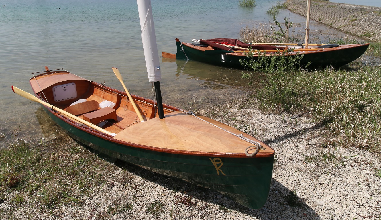 Atipik, la Yole de Chester "custom" de Pierre et le Skerry Raid. 