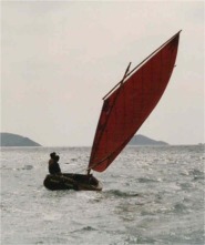 Le "Kerenoc" en baie de Paimpol