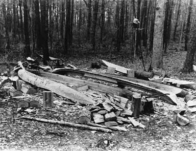 Log canoe