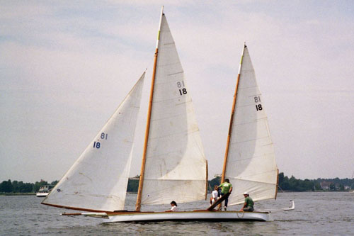 Log canoe