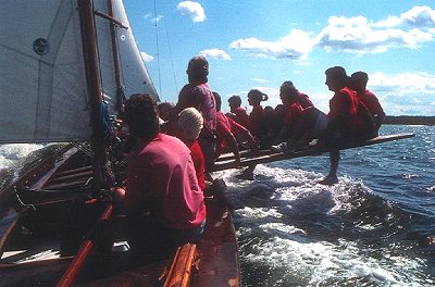 Log canoe