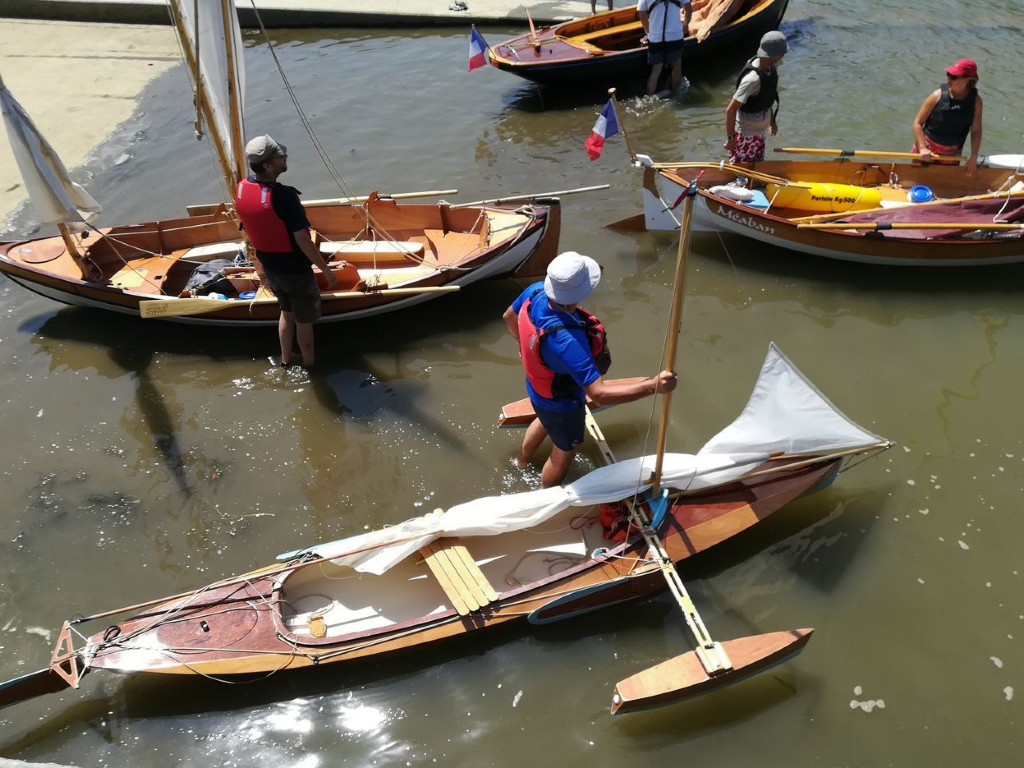 La simplicit&eacute; des tout petits bateaux.