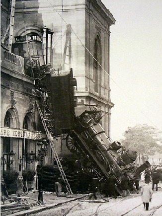 Accident Gare Montparnasse 1895