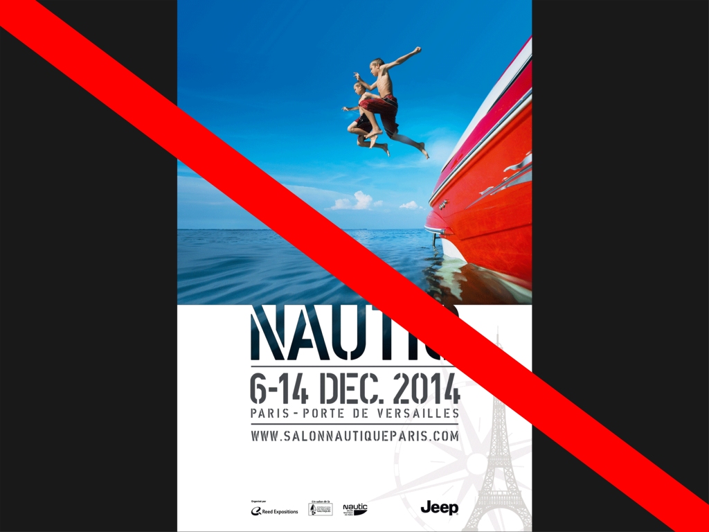 Arwen Marine ne sera h&eacute;las pas au prochain Salon Nautique de Paris, car le prix de location d'un stand est y d&eacute;raisonnable pour une petite entreprise. En ajoutant les frais annexes et le temps pass&eacute;, j'ai calcul&eacute; qu'il faudrait que ce salon "rapporte" plus de 50.000 &euro; de chiffre d'affaires pour &ecirc;tre rentable. Ce n'est bien s&ucirc;r pas possible &agrave; l'&eacute;chelle de mes op&eacute;rations. Je l'ai d&eacute;j&agrave; fait deux fois &agrave; fonds perdus car je pense que c'est utile pour la notori&eacute;t&eacute; de l'entreprise et de ses produits, mais je ne peux pas le faire chaque ann&eacute;e, ce serait du sabordage. Si vous voulez vraiment me voir avec mes bateaux, mon atelier se trouve &agrave; une heure de m&eacute;tro et train (ou de voiture) de la Porte de Versailles... 