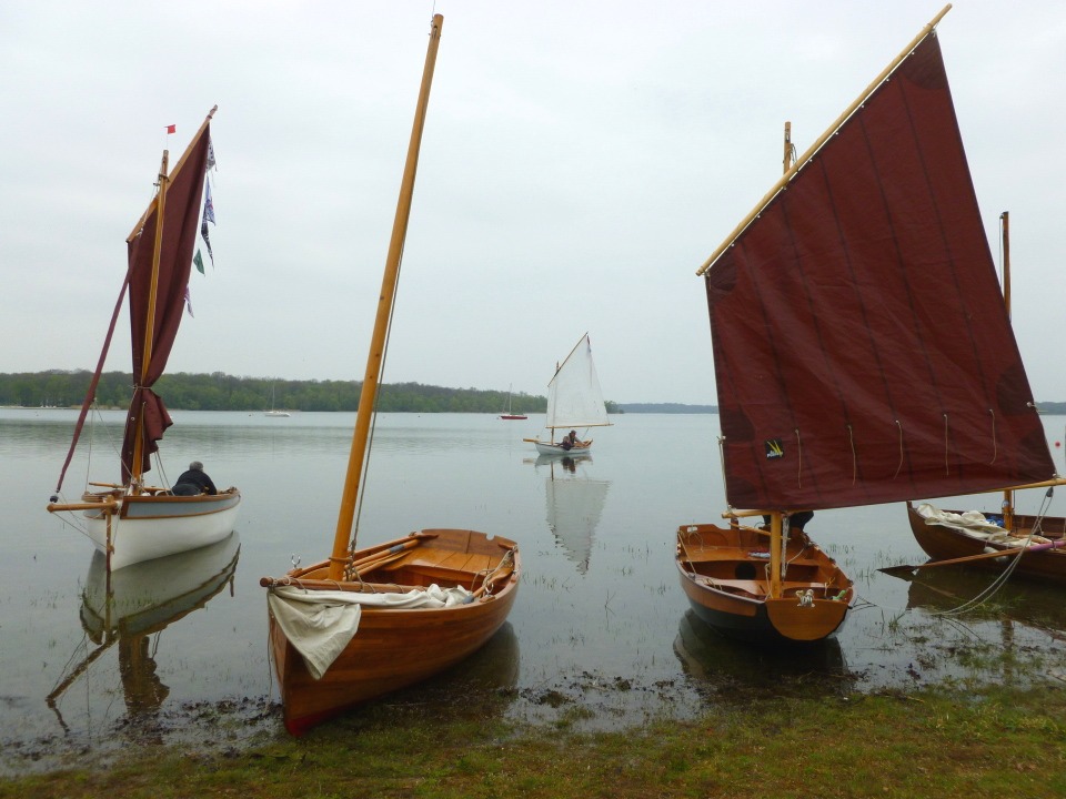 "Thema", "L'Aber'Ouette", "La Marie Pupuce", "Joli Jeanlin" et l'avant de l'Elorn "Txakoli". 