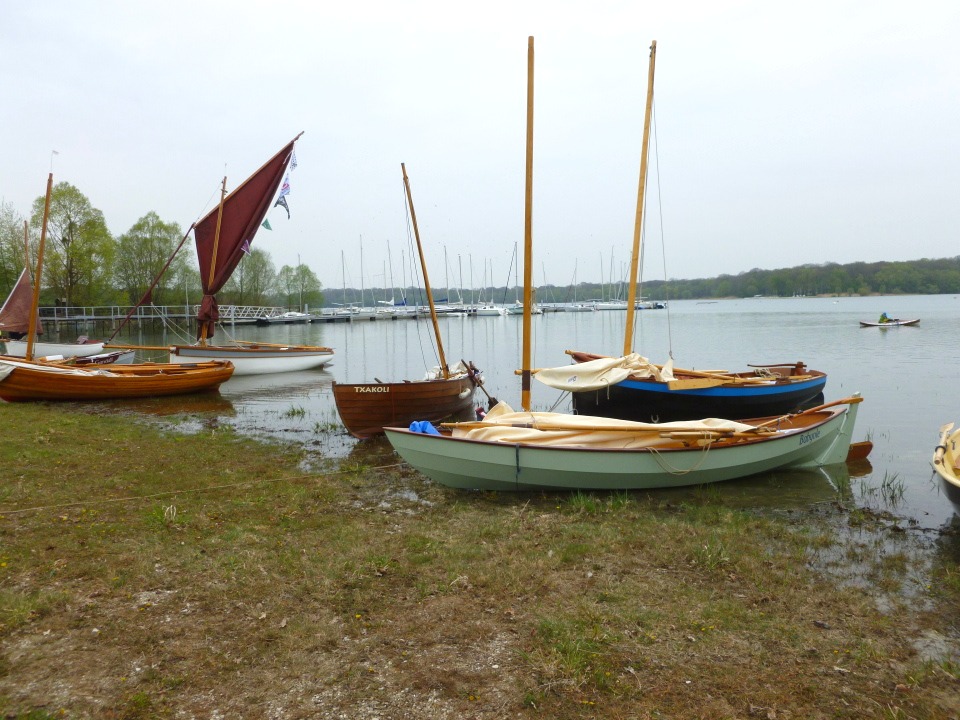 "L'Aber'Ouette", "Thema", "Txakoli", le Skerry "Babyole" et l'Ilur "Tournepierre".