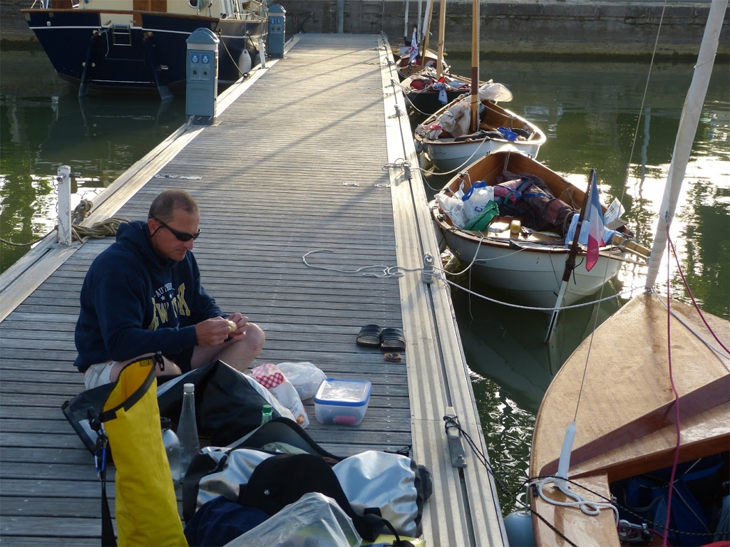 Tandis que certains pr&eacute;f&egrave;rent avoir un peu plus de place sur le ponton. 