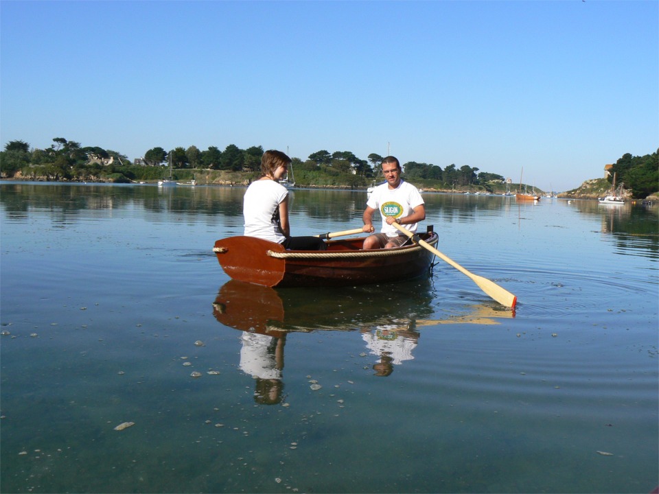 4 août : Nouvelle démo par Matthieu de la position de rame à l'avant, et illustration de l'expression "mer d'huile".