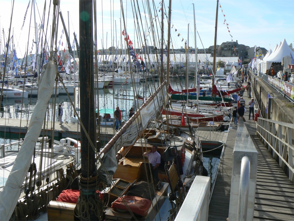 21 septembre : Une vue du bassin, prise depuis le "Village Bois".